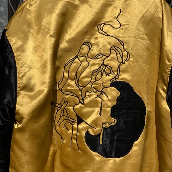 JOHNNY GLOOM X BALL & CHAIN BOMBER JACKET - Picture 4 of 14